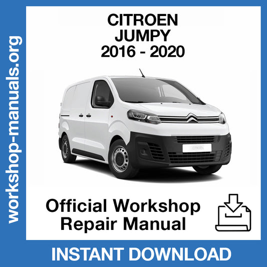 Citroen Jumpy (2016-2020) Official Workshop Repair Manual