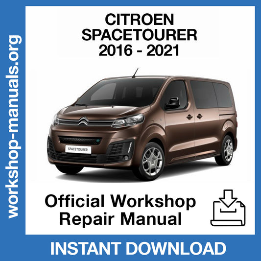 Citroen Spacetourer (2016-2021) Official Workshop Repair Manual