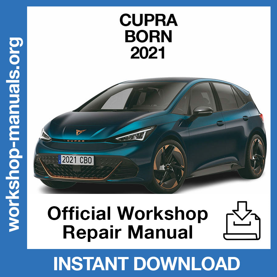 Cupra Born (2021) Official Workshop Repair Manual