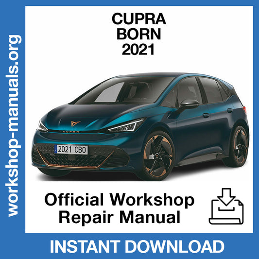 Cupra Born (2021) Official Workshop Repair Manual