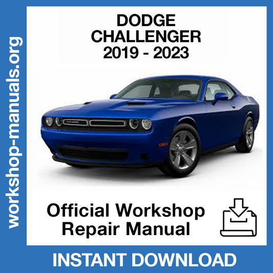 Dodge Challenger (2019-2023) Official Workshop Repair Manual