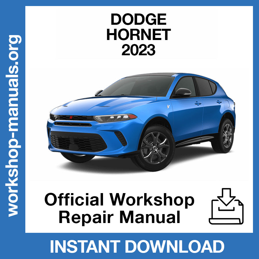 Dodge Hornet (2023) Official Workshop Repair Manual