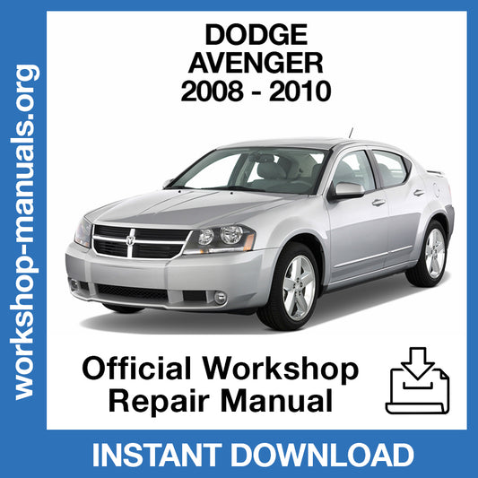 Dodge Avenger (2008-2010) Official Workshop Repair Manual