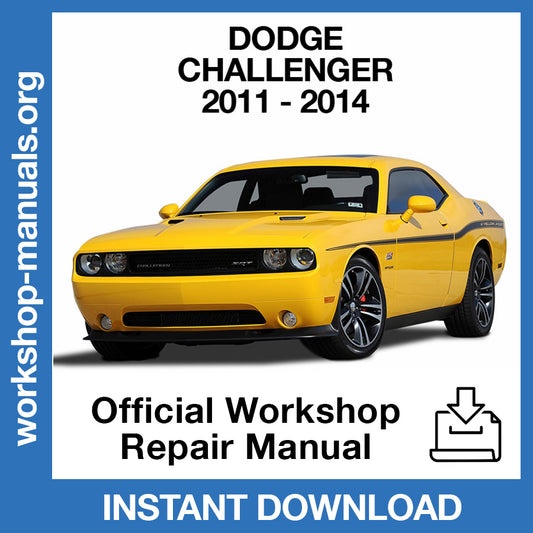Dodge Challenger (2011-2014) Official Workshop Repair Manual