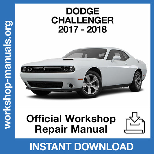 Dodge Challenger (2017-2018) Official Workshop Repair Manual