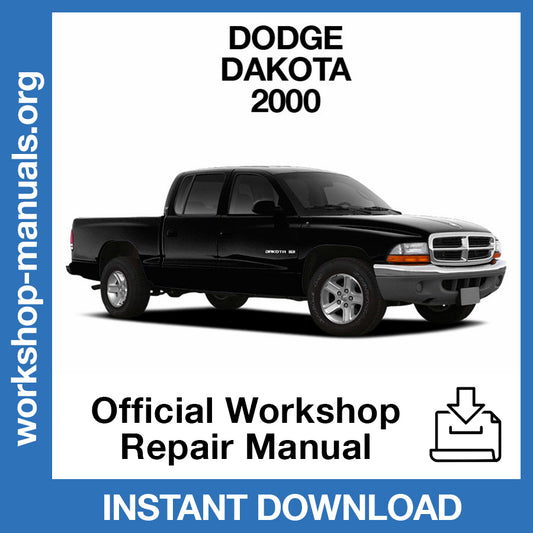Dodge Dakota (2000) Official Workshop Repair Manual