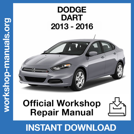 Dodge Dart (2013-2016) Official Workshop Repair Manual