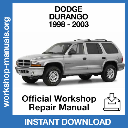 Dodge Durango (1998-2003) Official Workshop Repair Manual
