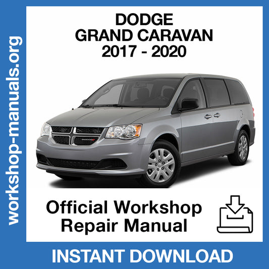 Dodge Grand Caravan (2017-2020) Official Workshop Repair Manual