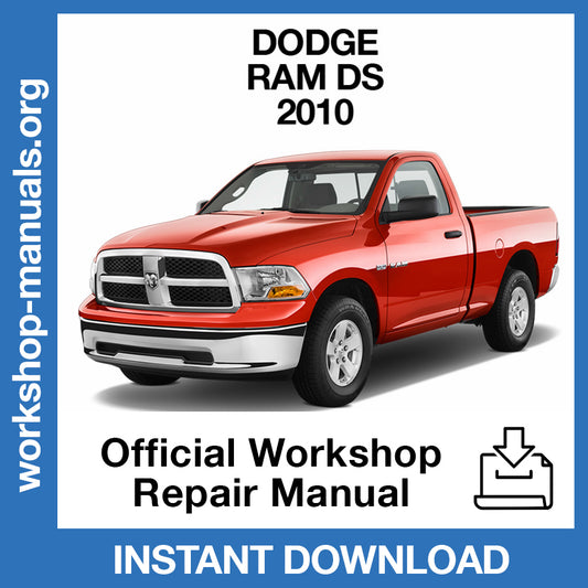 Dodge Ram 1500 2500 DS (2010) Official Workshop Repair Manual