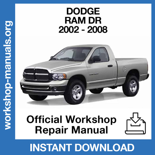 Dodge Ram 1500 DR (2002-2008) Official Workshop Repair Manual