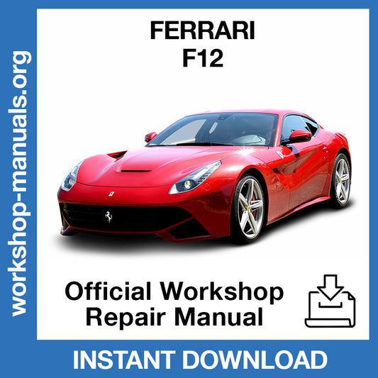 Ferrari F12 Official Workshop Repair Manual