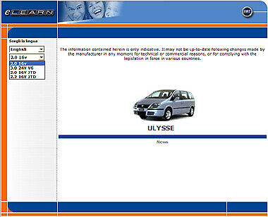 Fiat Ulysse (1994-2005) eLEARN Official Workshop Repair Manual