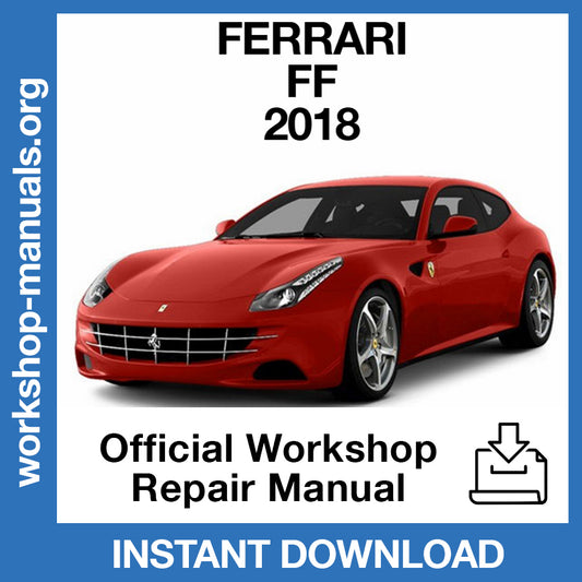 Ferrari FF (2018) Official Workshop Repair Manual