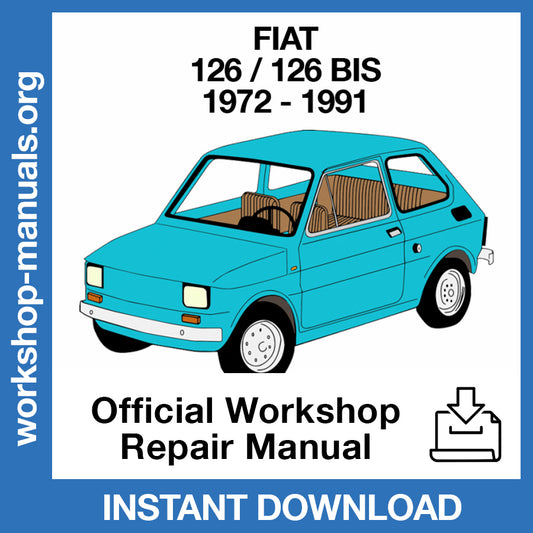 Fiat 126 (1972-1991) Official Workshop Repair Manual
