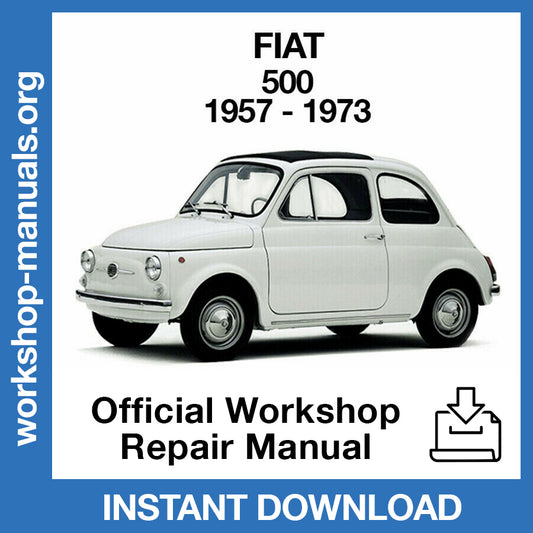 Fiat 500 (1957-1973) Official Workshop Repair Manual