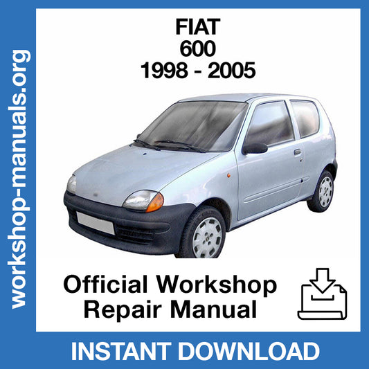 Fiat 600 (1998-2005) Official Workshop Repair Manual