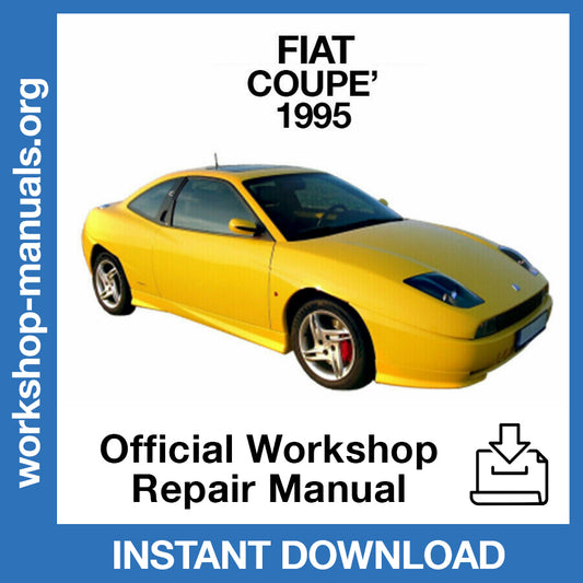 Fiat Coupe (1995) Official Workshop Repair Manual