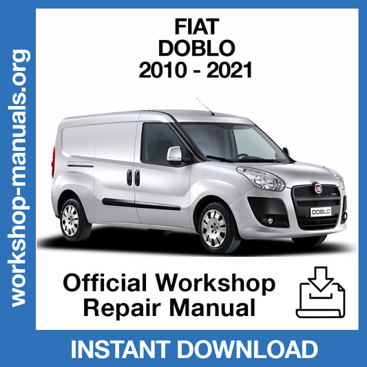 Fiat Doblo (2010-2021) Official Workshop Repair Manual