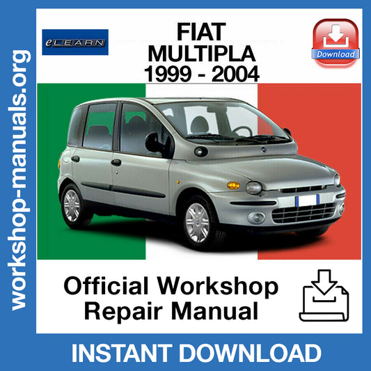 Fiat Multipla (1999-2004) eLEARN Official Workshop Repair Manual