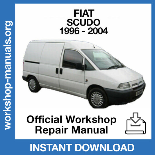 Fiat Scudo (1996-2004) Official Workshop Repair Manual