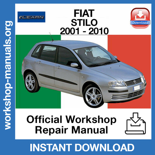Fiat Stilo (2001-2010) eLEARN Official Workshop Repair Manual
