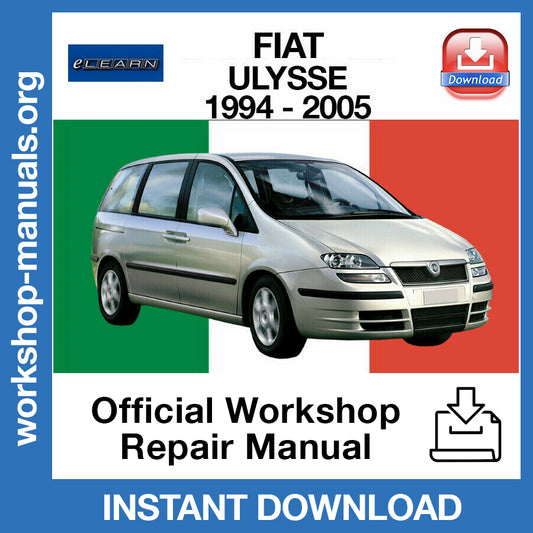 Fiat Ulysse (1994-2005) eLEARN Official Workshop Repair Manual