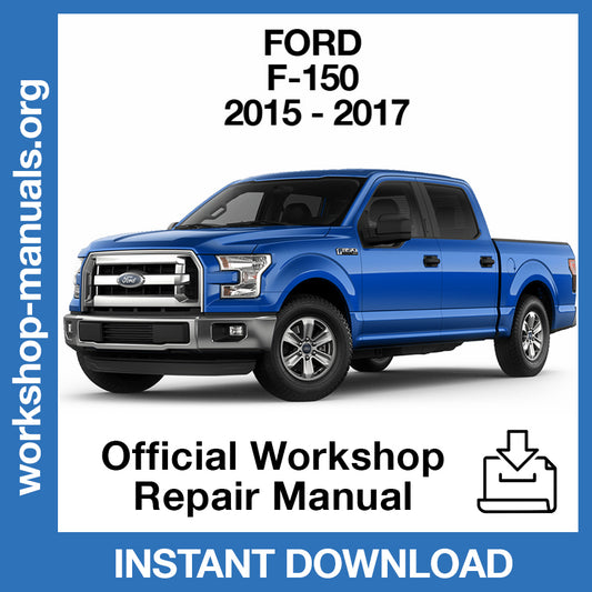 Ford F-150 (2015-2017) Official Workshop Repair Manual
