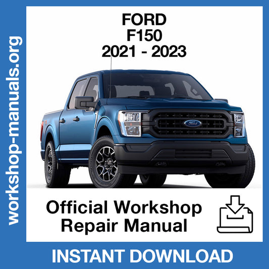 Ford F-150 (2021-2023) Official Workshop Repair Manual