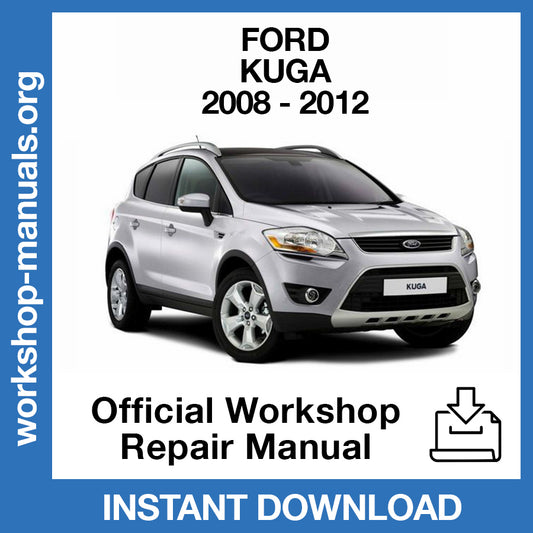 Ford Kuga (2008-2012) Official Workshop Repair Manual