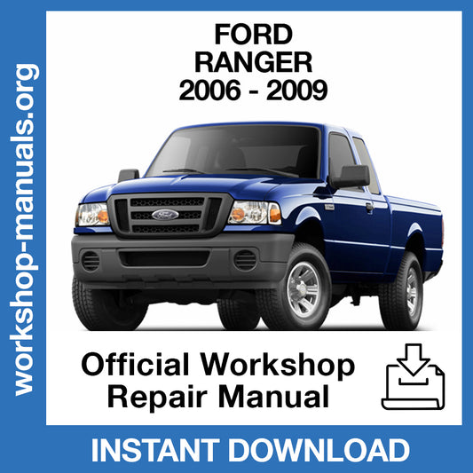 Ford Ranger (2006-2009) Official Workshop Repair Manual