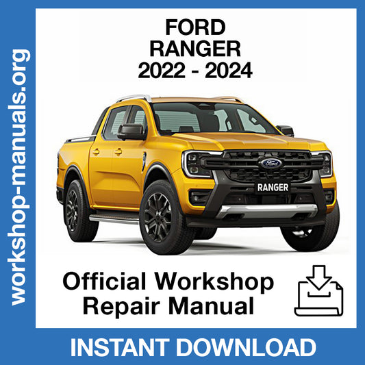Ford Ranger (2022-2024) Official Workshop Repair Manual
