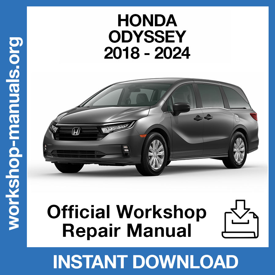 Honda Odyssey (2018-2024) Official Workshop Repair Manual
