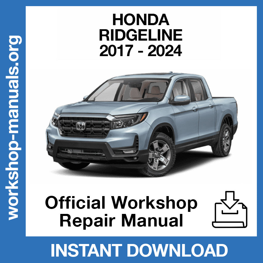 Honda Ridgeline (2017-2024) Official Workshop Repair Manual