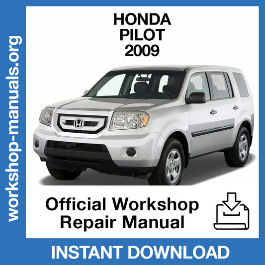Honda Pilot (2009) Official Workshop Repair Manual