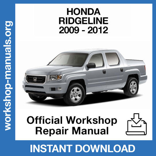 Honda Ridgeline (2009-2012) Official Workshop Repair Manual