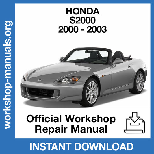 Honda S2000 (2000-2003) Official Workshop Repair Manual