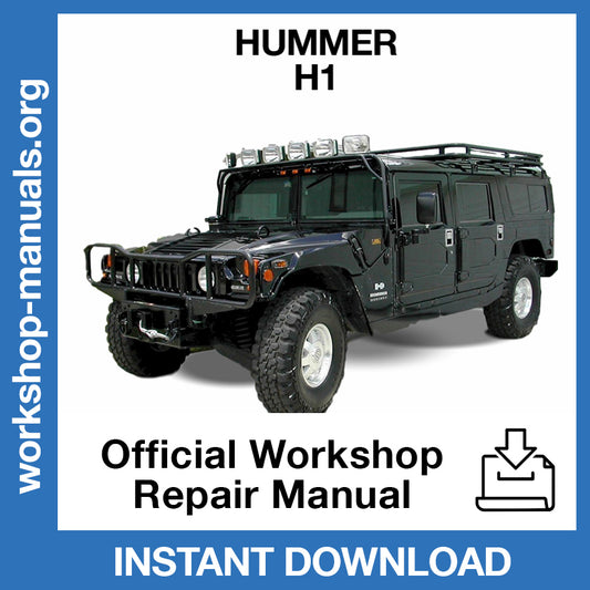 Hummer H1 Official Workshop Repair Manual
