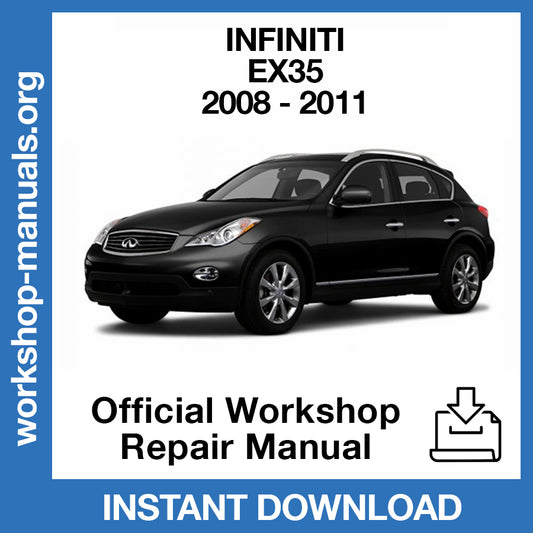 Infiniti EX 35 (2008-2011) Official Workshop Repair Manual