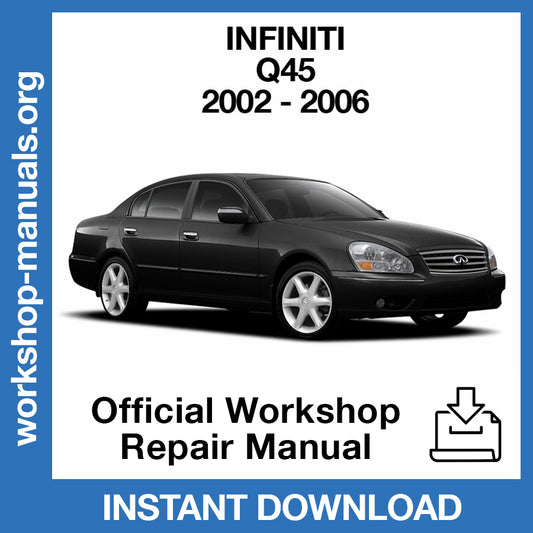 Infiniti Q45 F50 (2002-2006) Official Workshop Repair Manual