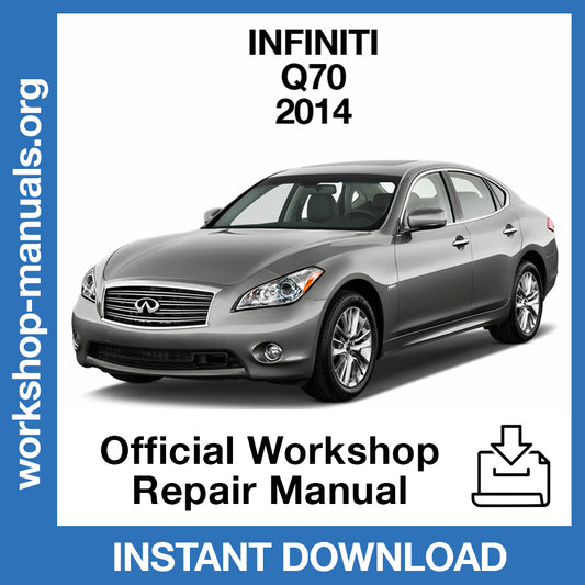 Infiniti Q70 Y51 (2014) Official Workshop Repair Manual