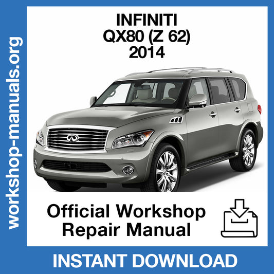 Infiniti QX80 Z62 (2014) Official Workshop Repair Manual