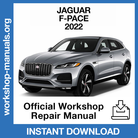 Jaguar F-Pace X761 (2022) Official Workshop Repair Manual