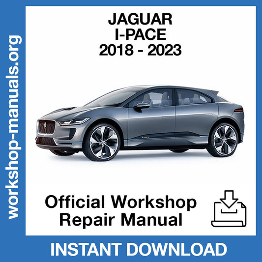 Jaguar I-Pace X590 (2018-2023) Official Workshop Repair Manual