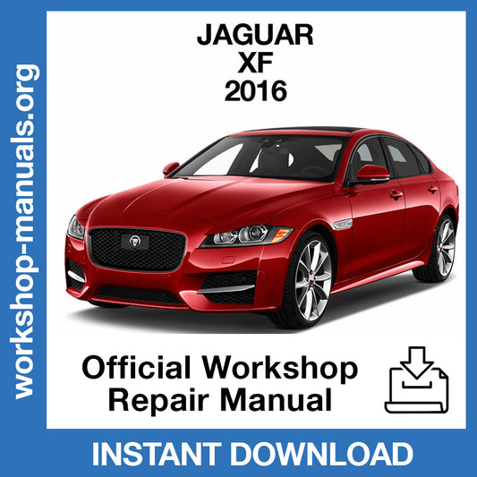 Jaguar XF X260 (2016-2019) Official Workshop Repair Manual