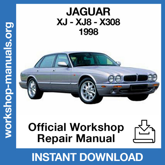 Jaguar XJ XJ8 X308 (1998) Official Workshop Repair Manual
