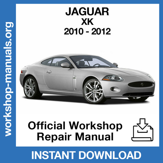Jaguar XK (2010-2012) Official Workshop Repair Manual