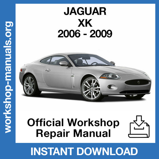 Jaguar XK X150 (2006-2009) Official Workshop Repair Manual