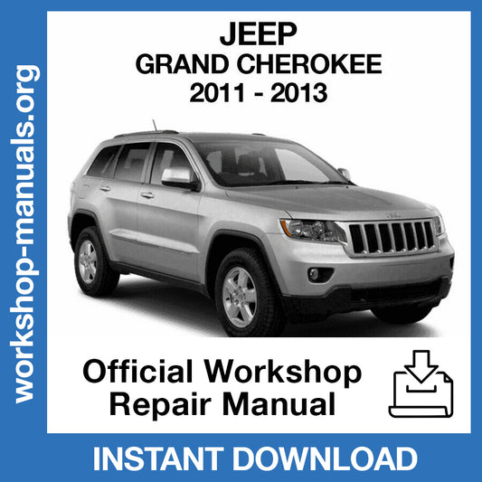 Jeep Grand Cherokee (2011-2013) Official Workshop Repair Manual