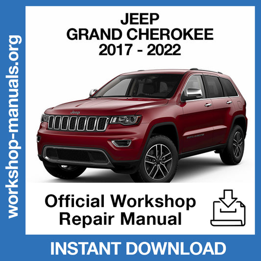Jeep Grand Cherokee (2017-2022) Official Workshop Repair Manual